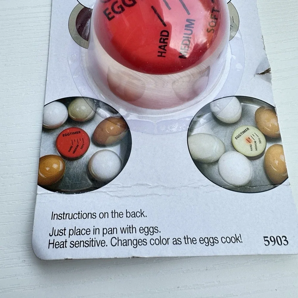 NEW Norpro 5903 Round Egg Timer Color Changing, Perfect Eggs Every Time‎